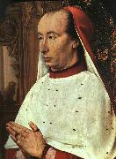 Master of Moulins Portrait of Charles II of Bourbon oil painting